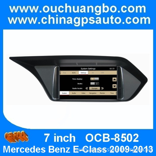 Ouchuangbo Car Radio for Mercedes Benz E-Class 2009-2013 DVD System USB TV Bluetooth